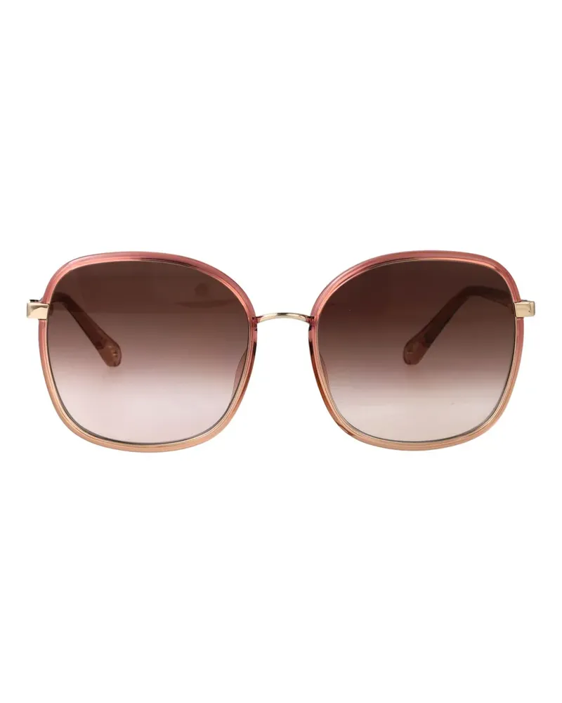 Chloé oversized-frames sunglasses - Rosa Rosa