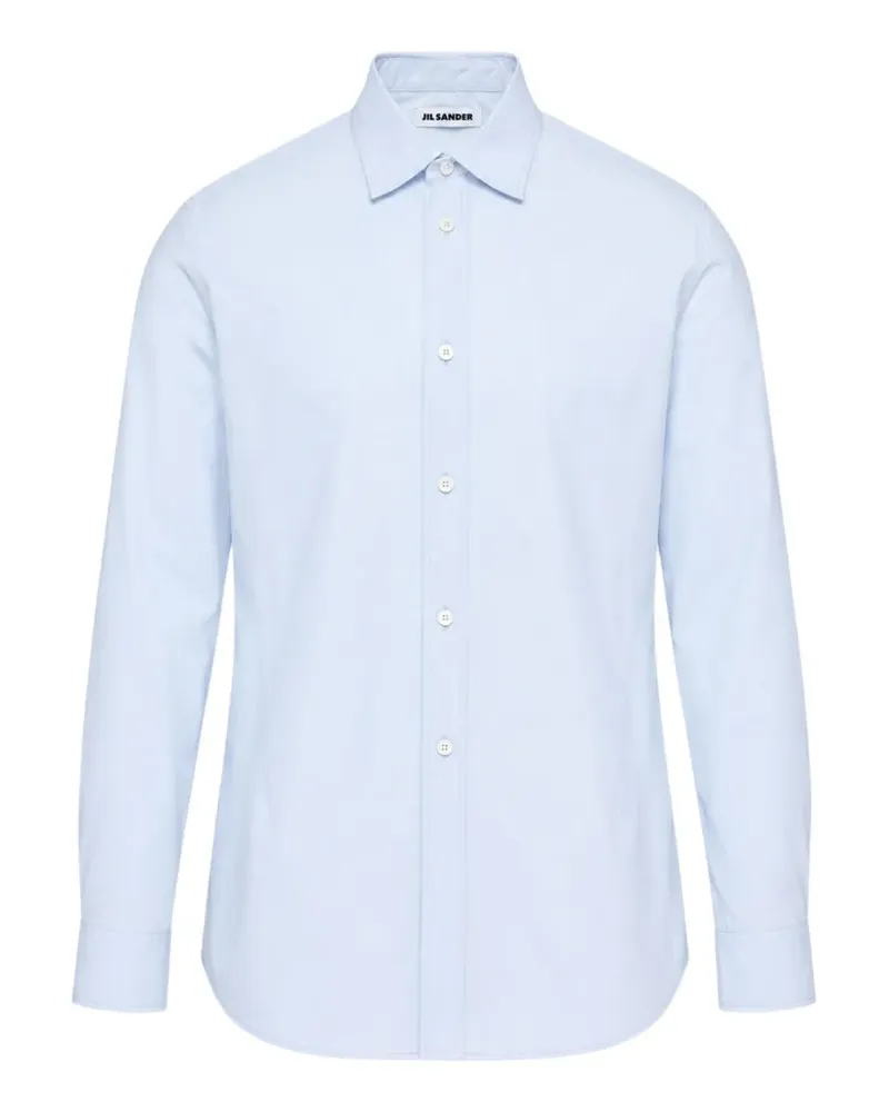 Jil Sander Langärmeliges Hemd - Blau Blau