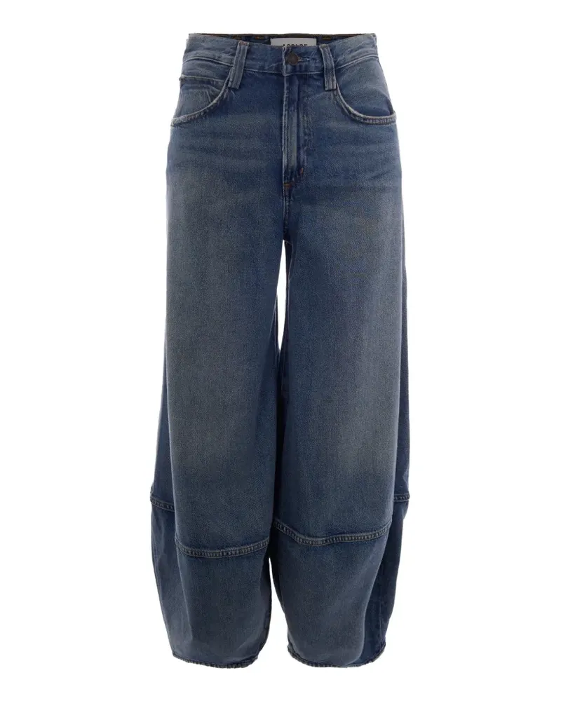 AGOLDE seam-detail barrel-leg jeans - Blau Blau
