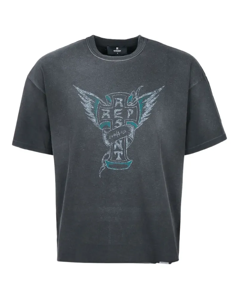 REPRESENT Westside graphic-print T-shirt - Schwarz Schwarz