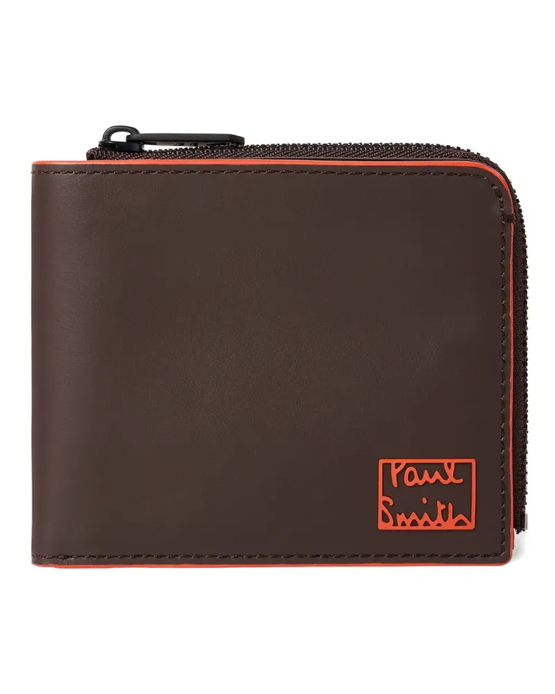 Paul Smith Portemonnaie mit Reißverschluss - Braun Braun