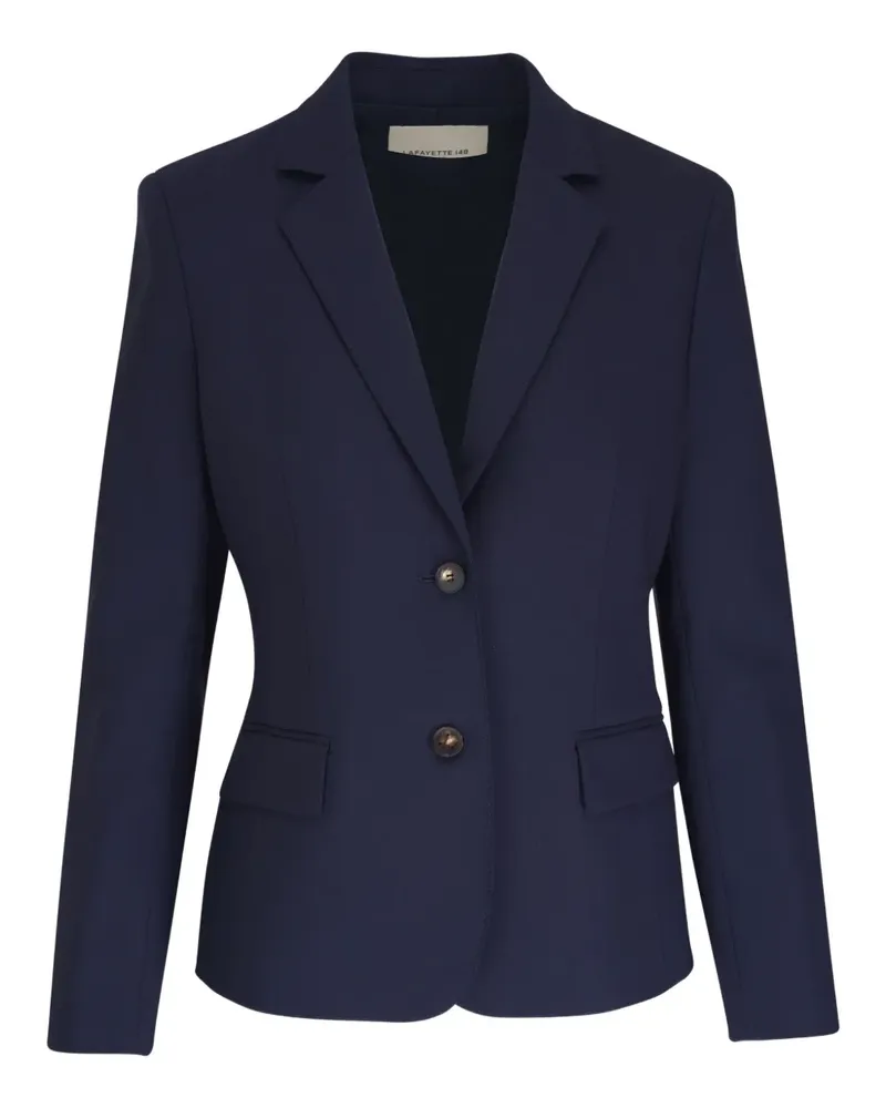 Lafayette148 Einreihiges Sakko - Blau Blau
