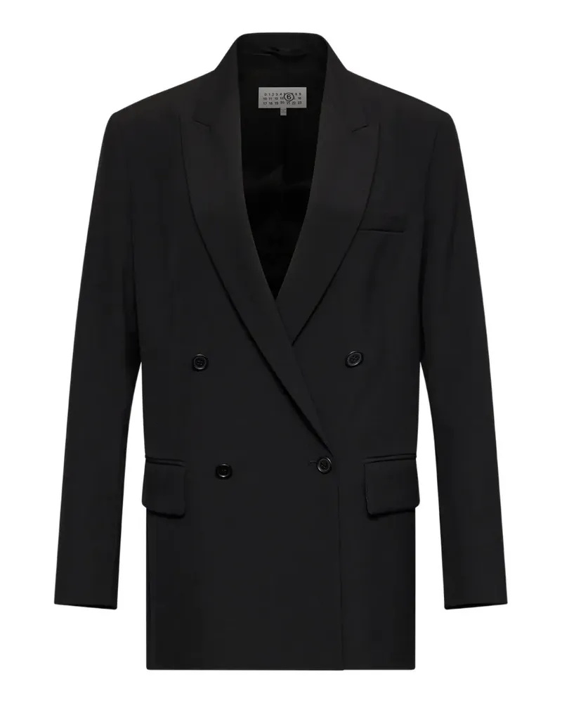 Maison Margiela wool-blend suit jacket - Schwarz Schwarz