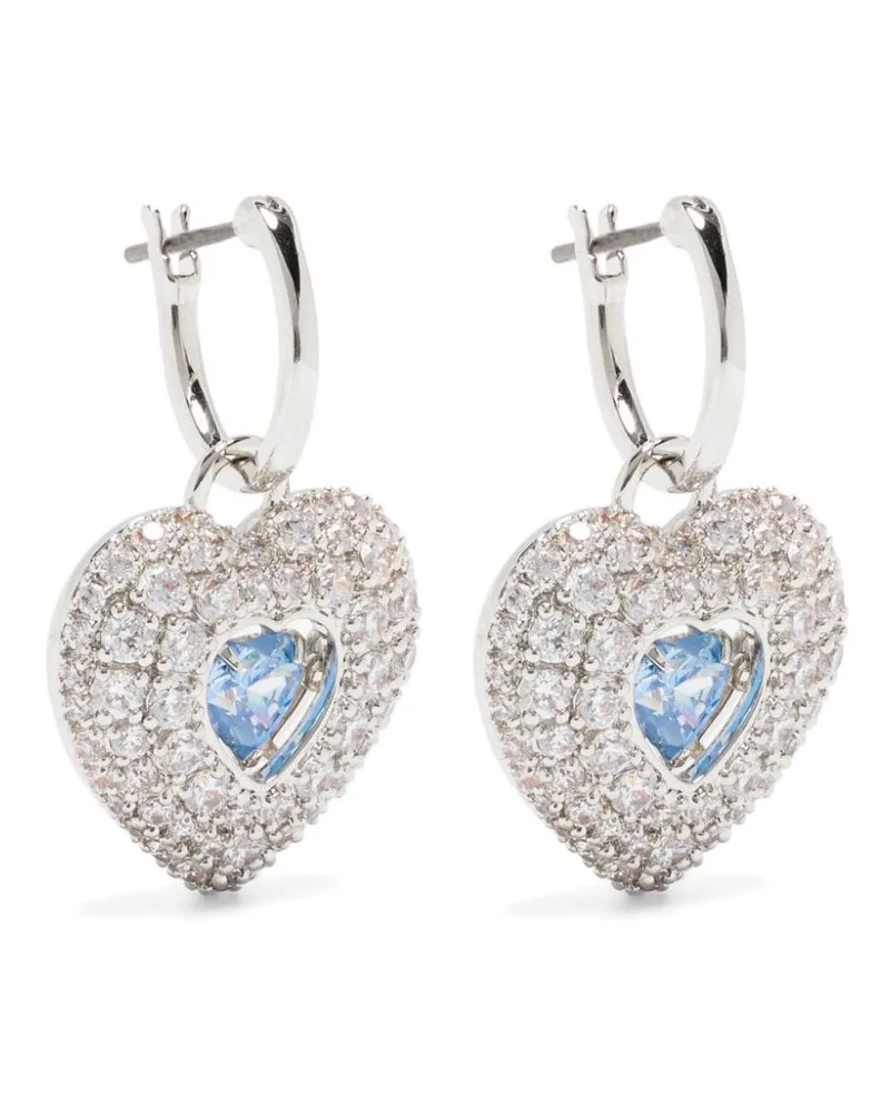Swarovski Idyllia Ohrringe mit Herz - Silber Silber