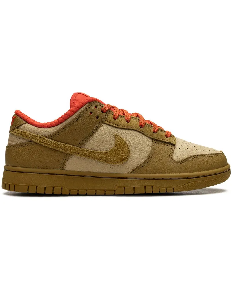 Nike Dunk Low Bronzine/Picante Red Sneakers - Grün Grün