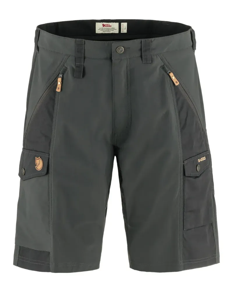 Fjäll Räven Abisko Cargo-Shorts mit Logo - Grau Grau