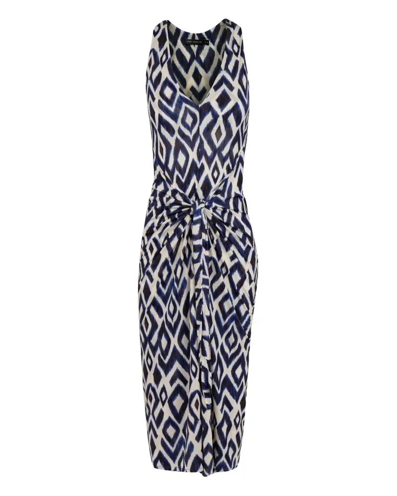Lenny Niemeyer Midikleid mit Print - Blau Blau