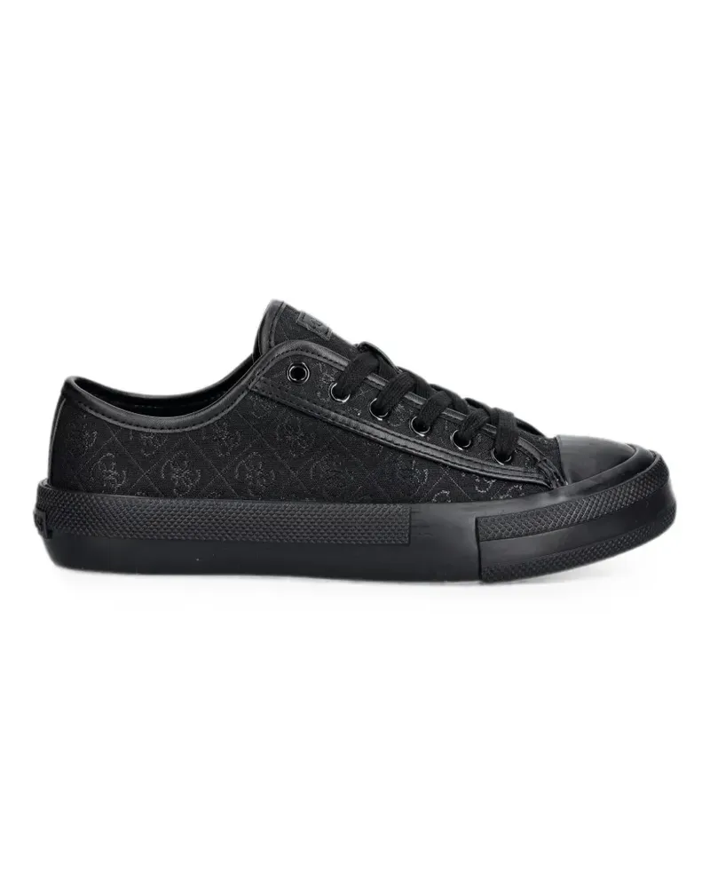 Guess Carey Sneakers mit Logo-Monogramm - Schwarz Schwarz