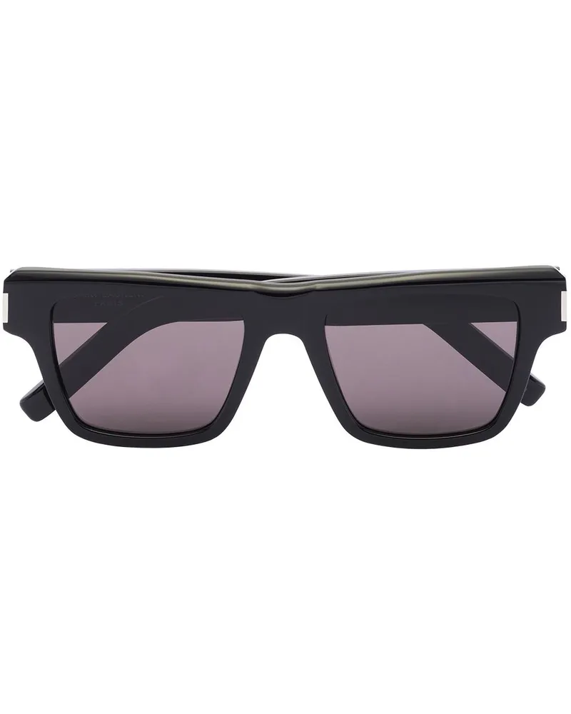 Saint Laurent Eckige SL 469 Sonnenbrille - Schwarz Schwarz