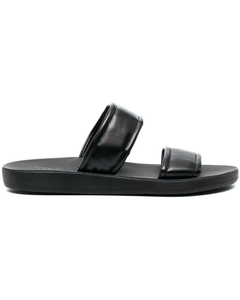 Ancient Greek Sandals Enias Pantoletten - Schwarz Schwarz