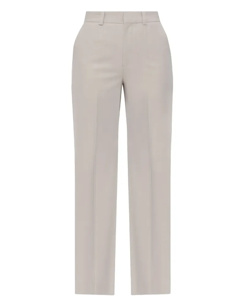 Victoria Beckham Hose mit weitem Bein - Nude Nude