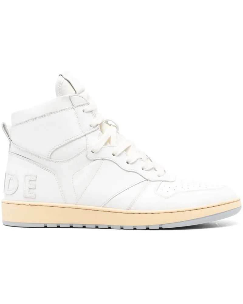 RHUDE Rhecess High-Top-Sneakers - Weiß Weiß