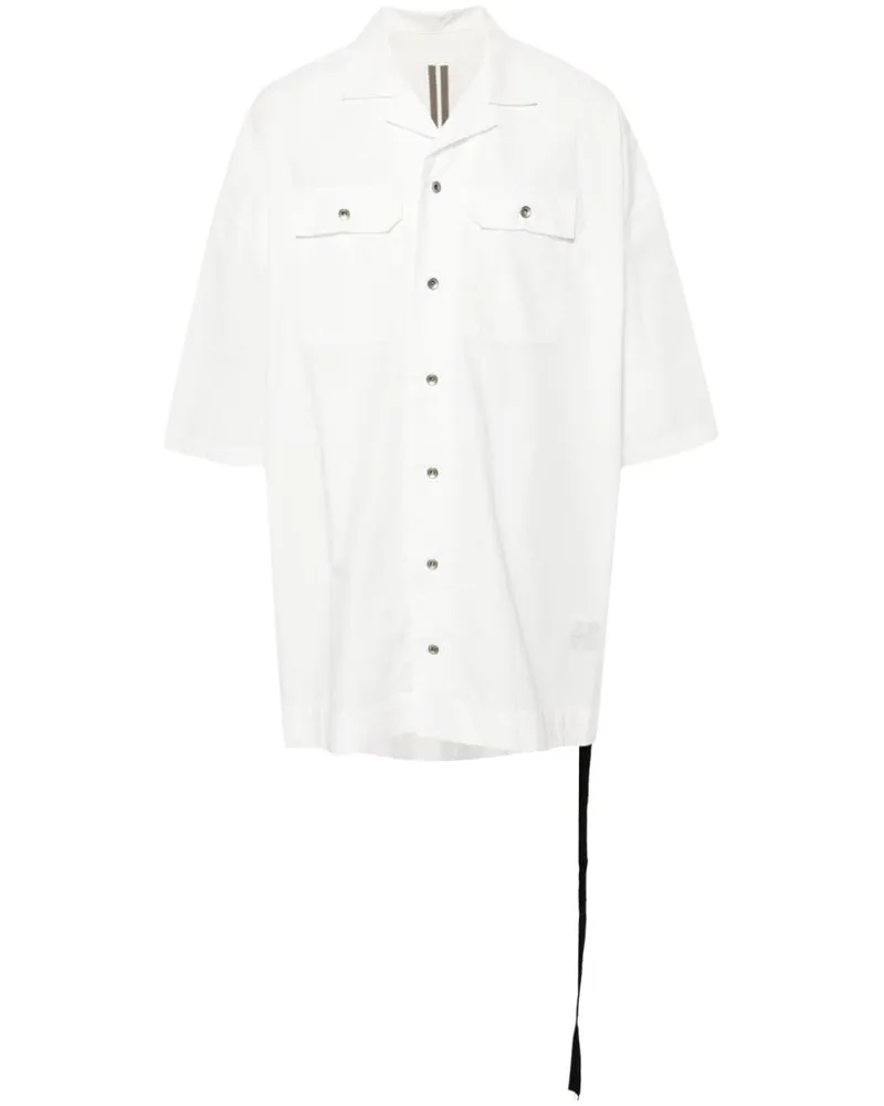 DRKSHDW by Rick Owens Langes Magnum Tommy Hemd - Weiß Weiß