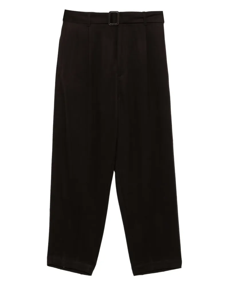 Emporio Armani Hose mit Gürtel - Braun Braun