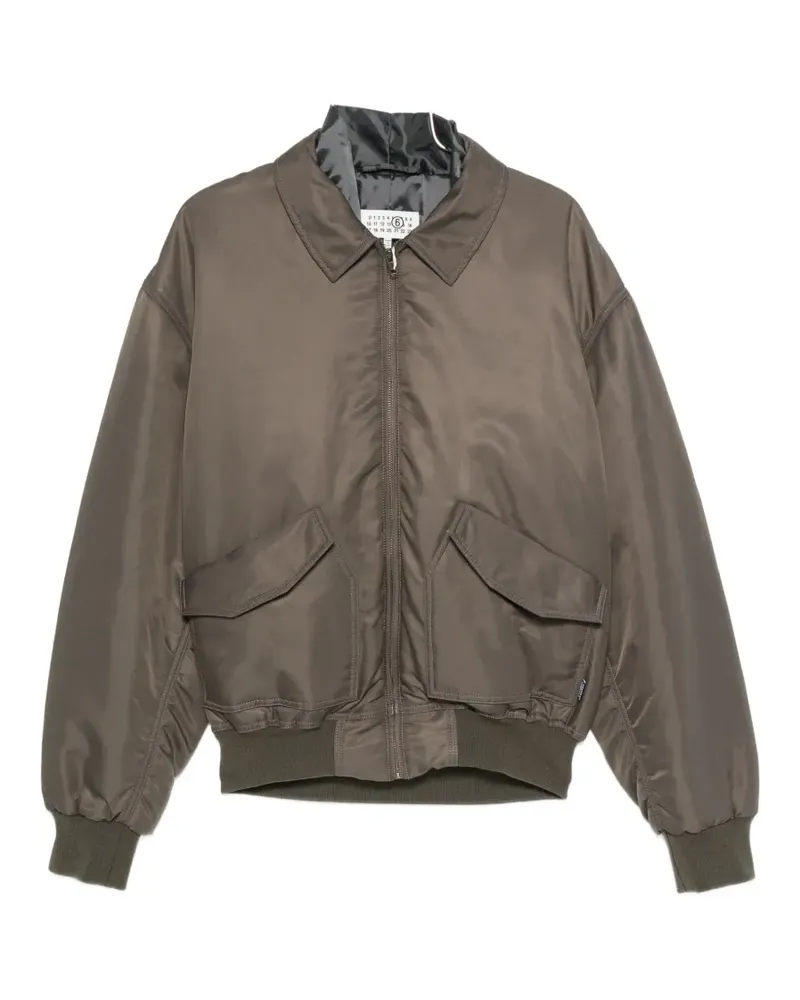 Maison Margiela padded collar jacket - Grau Grau