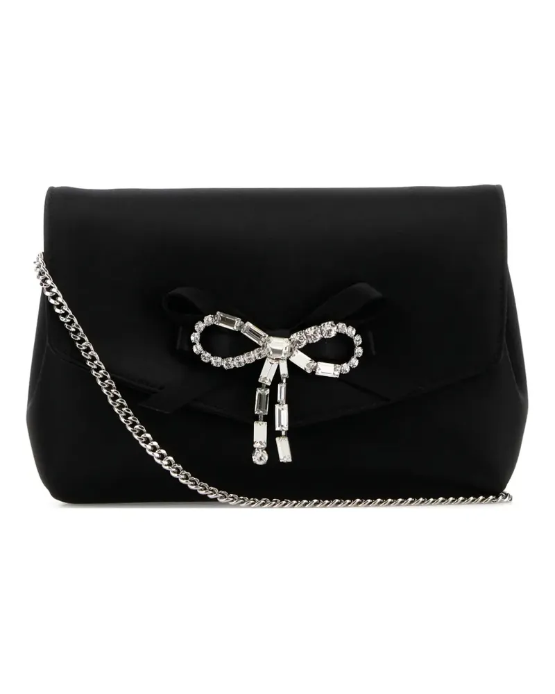 Jimmy Choo Clutch mit Kette - Schwarz Schwarz