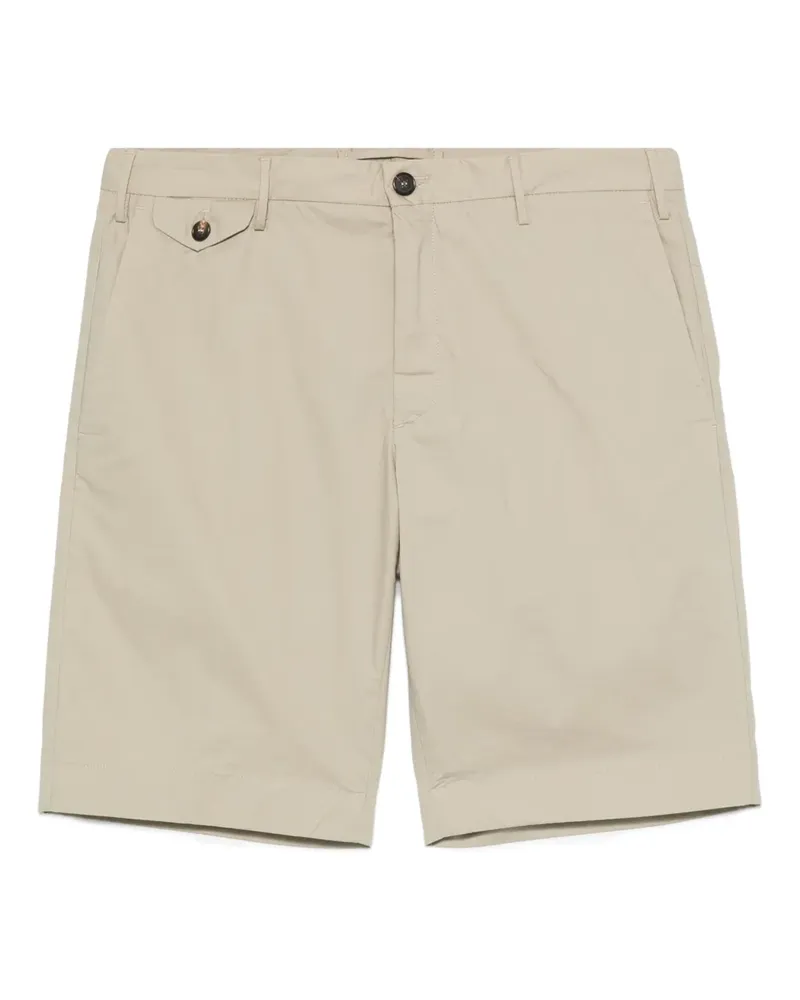 Incotex Shorts mit Knopfverschluss - Nude Nude