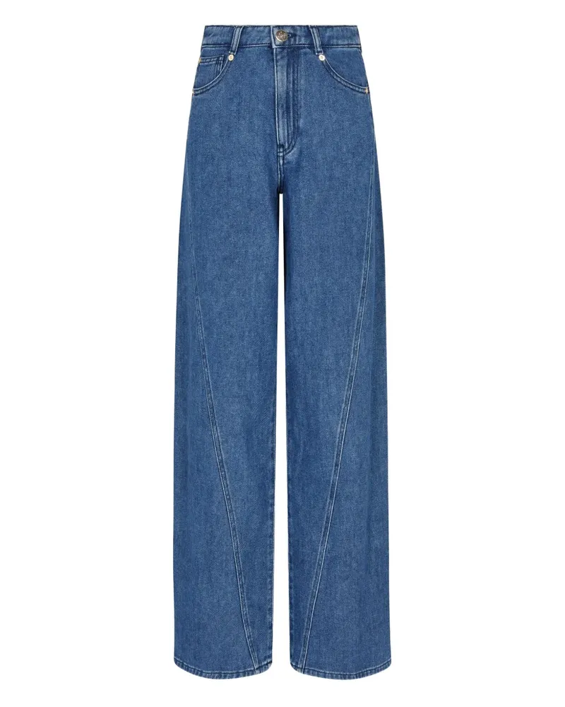 Emporio Armani Jeans mit diagonalen Nähten - Blau Blau