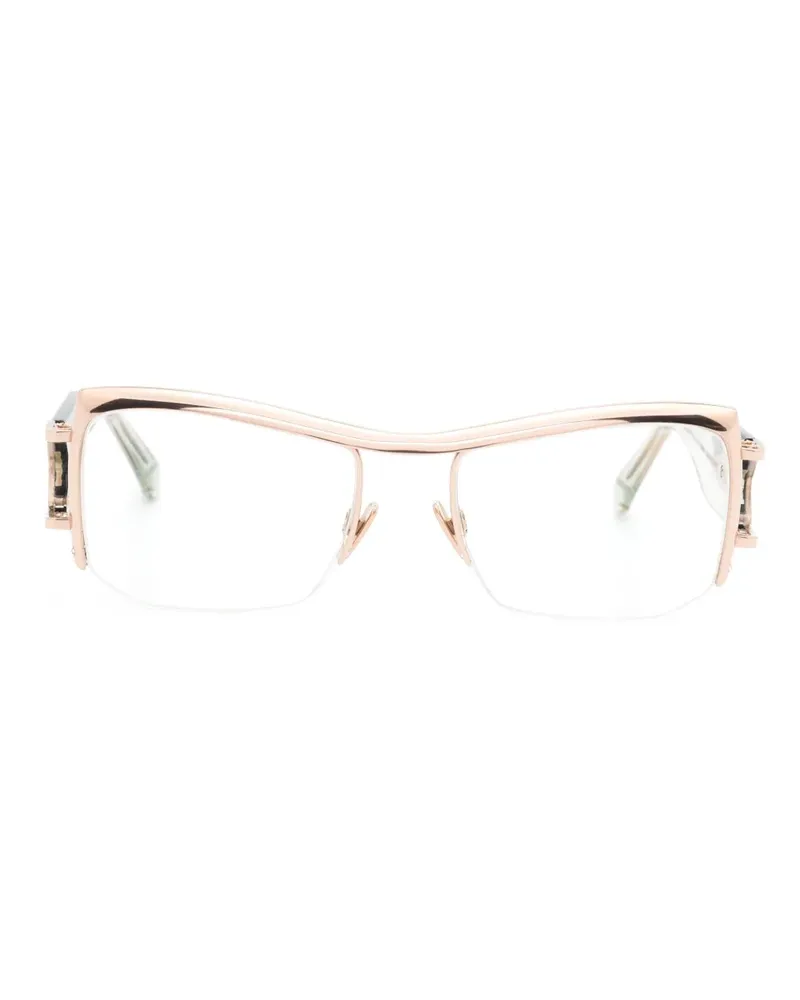 CAZAL 5001 Brille mit eckigem Gestell - Grau Grau
