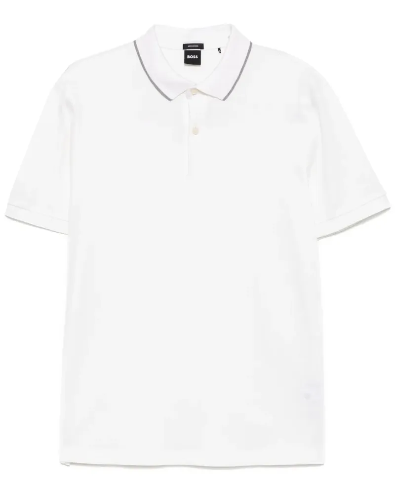 HUGO BOSS Klassisches Poloshirt - Weiß Weiß