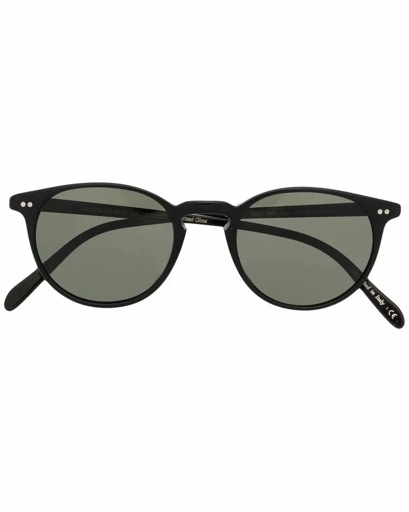 Oliver Peoples Riley Sonnenbrille - Schwarz Schwarz
