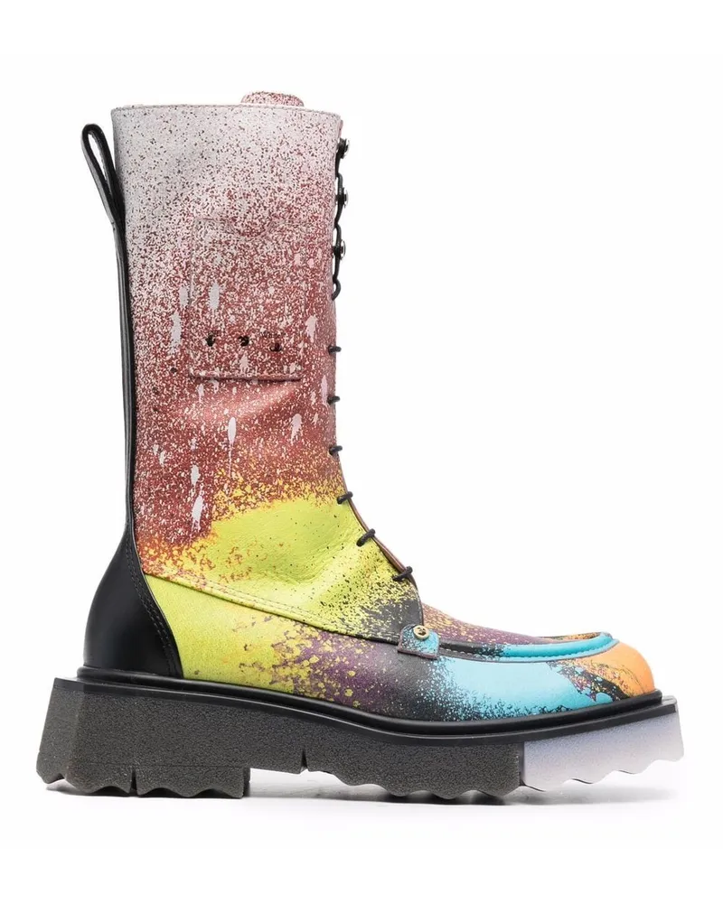 OFF-WHITE Sponge Stiefel - Schwarz Schwarz
