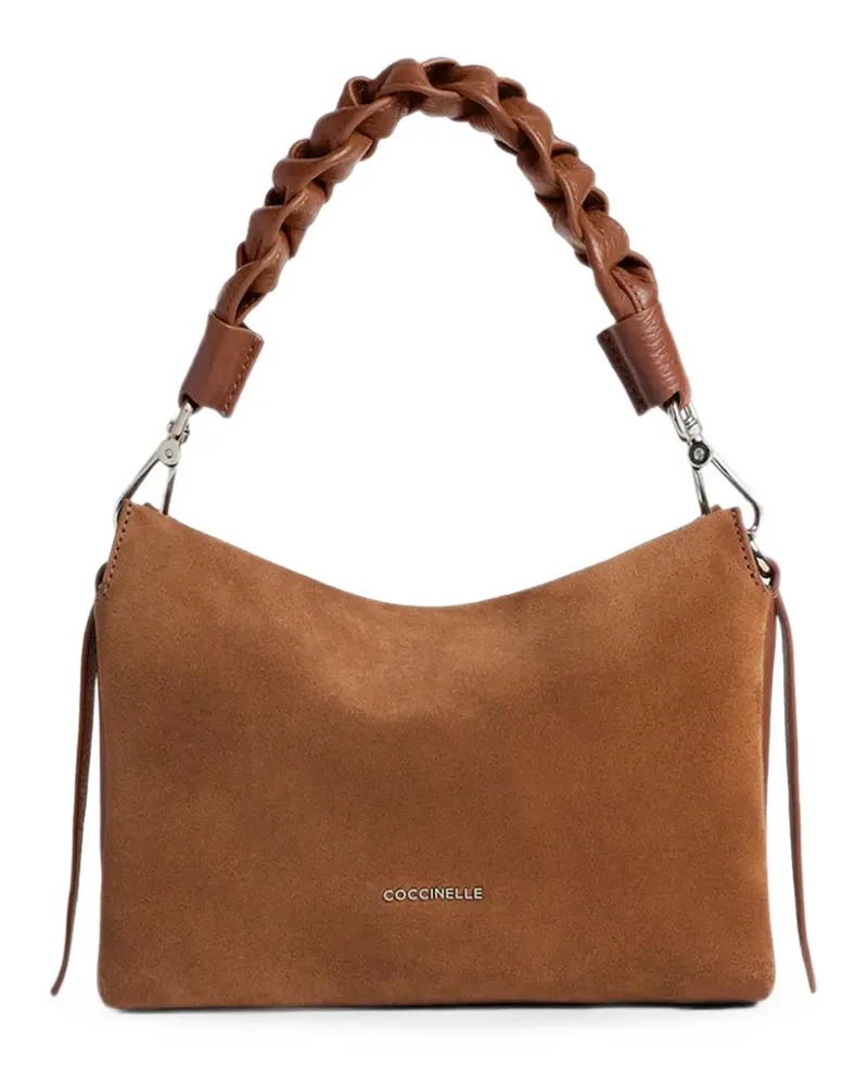 Coccinelle Kleine Boheme Schultertasche - Braun Braun