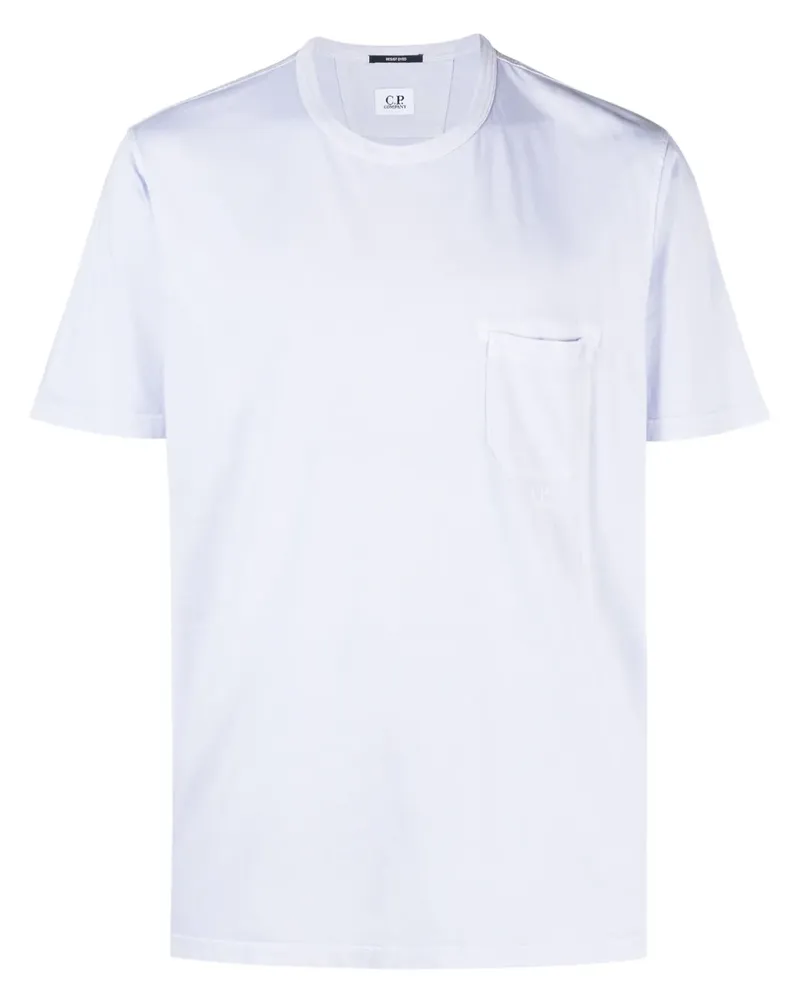 C.P. Company T-Shirt mit Logo-Print - Violett Violett