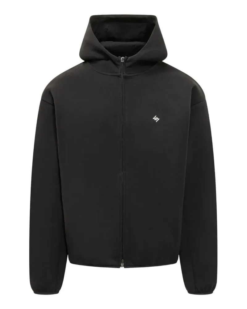 REPRESENT 247 logo-print hoodie - Schwarz Schwarz