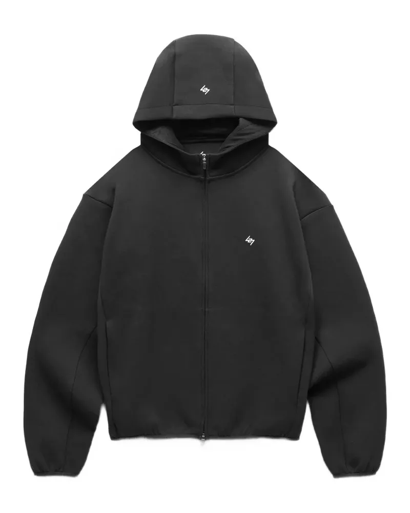 REPRESENT 247 Hoodie mit Logo-Print - Schwarz Schwarz
