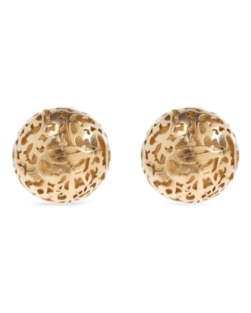 Jimmy Choo sphere stud earrings - Gold Gold