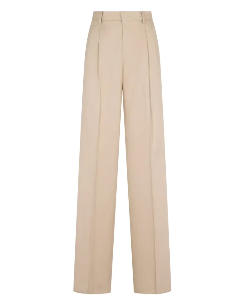 Tagliatore Hose mit Bundfalten - Nude Nude
