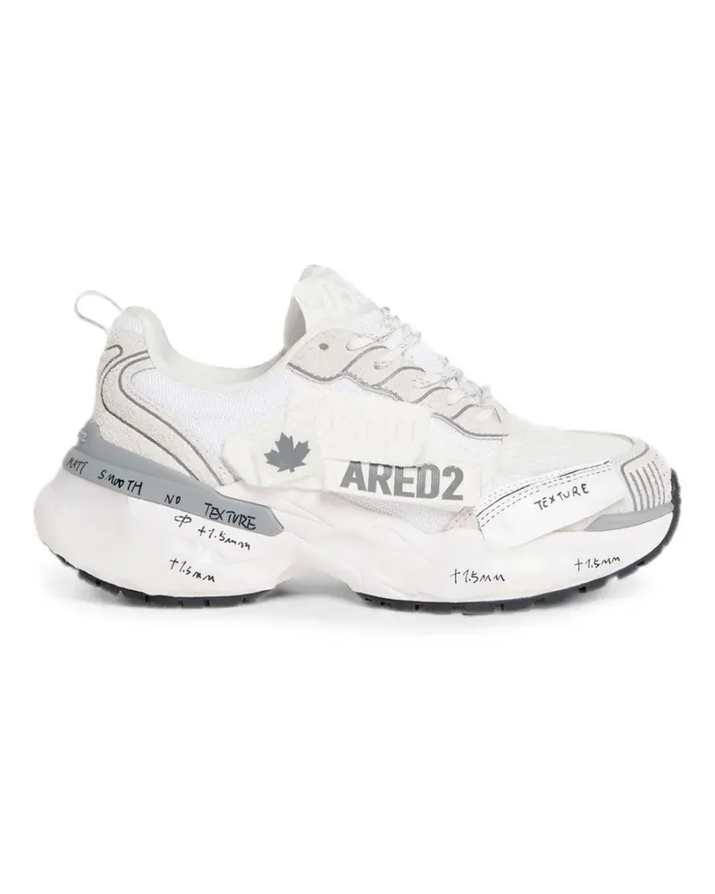 Dsquared2 Faster Sneakers - Weiß Weiß