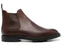 Klassische Chelsea-Boots - Braun