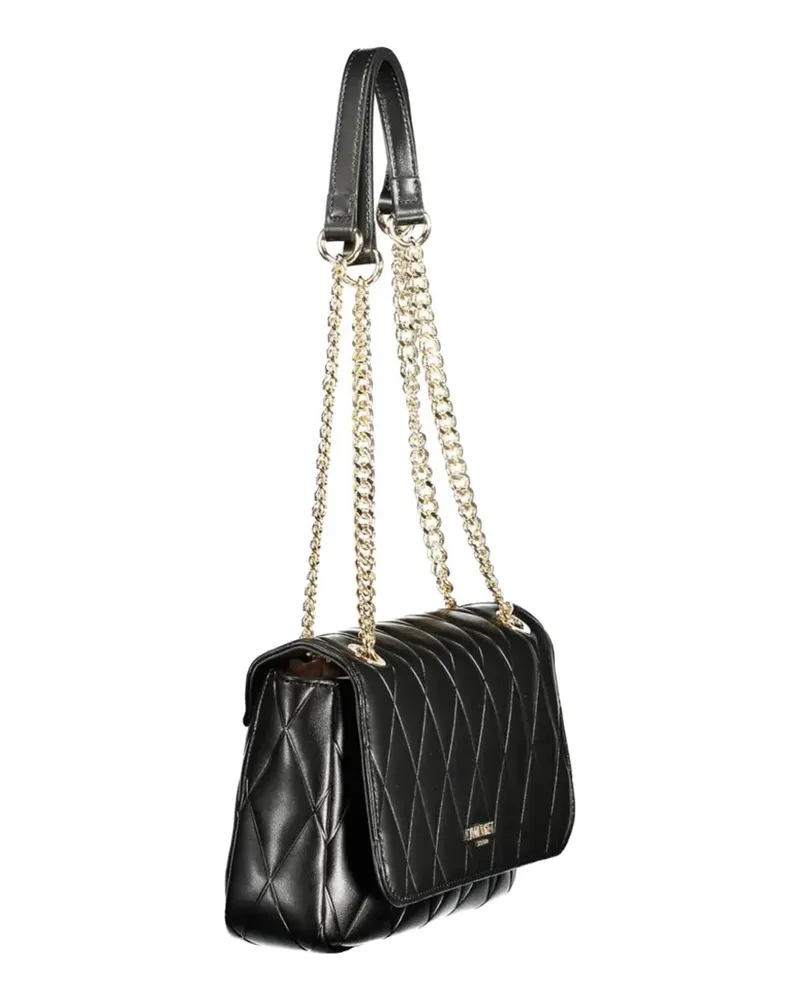 Twin-Set diamond-quilted shoulder bag - Schwarz Schwarz