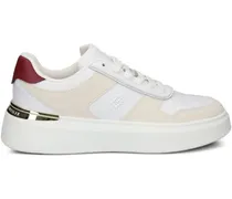 Sneakers mit Plateau - Weiß