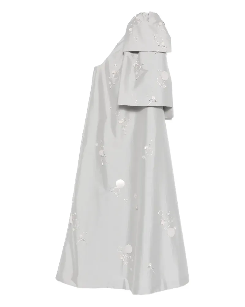 BERNADETTE Winnie Embroidery maxi dress - Grau Grau