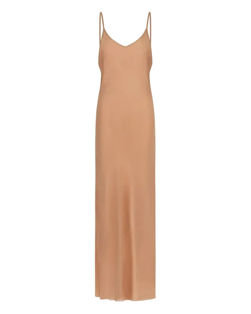 Roberto Cavalli Ärmelloses Maxikleid - Nude Nude