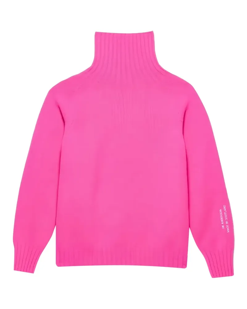 J.W.Anderson roll-neck long-sleeve sweater - Rosa Rosa