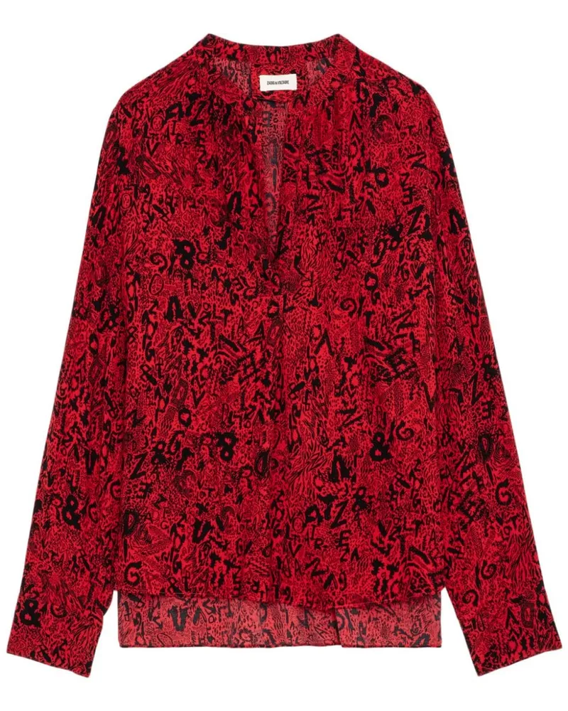 Zadig & Voltaire Tink Bluse - Rot Rot