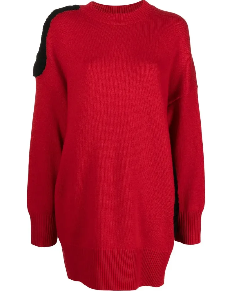 KRIZIA Pullover mit Cut-Outs - Rot Rot