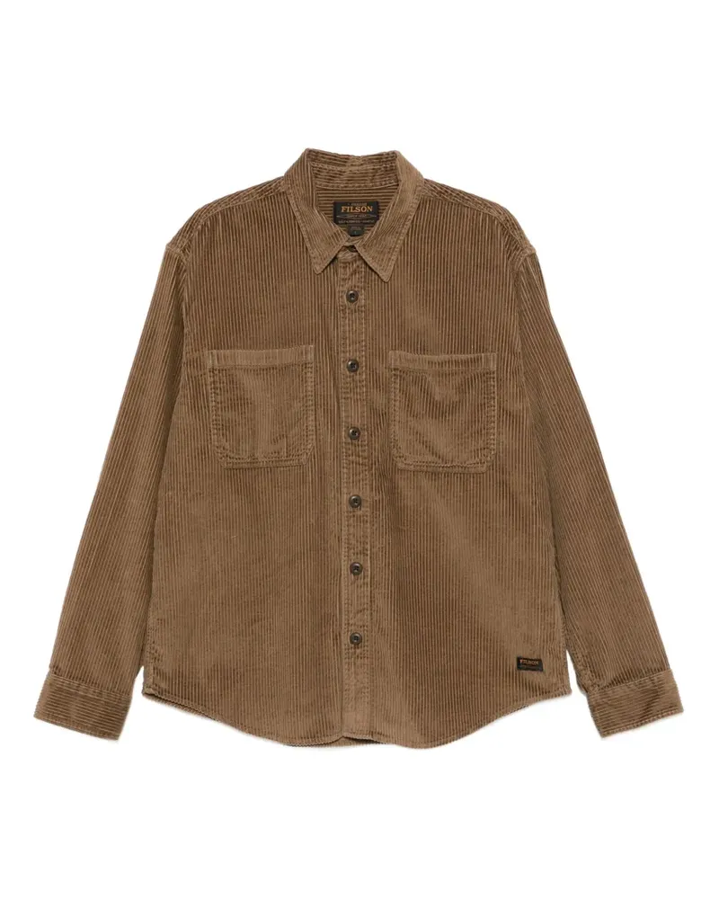 Filson Hemd aus Cord mit aufgesetzter Tasche - Braun Braun