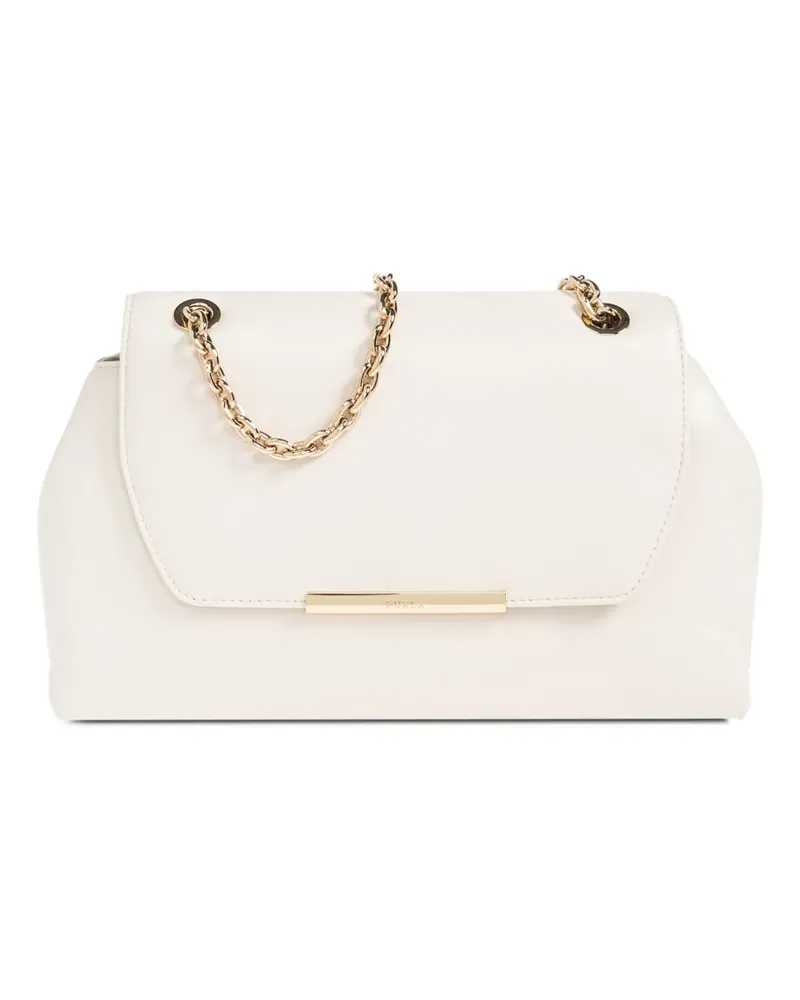 Furla Schultertasche mit Kettenriemen - Nude Nude
