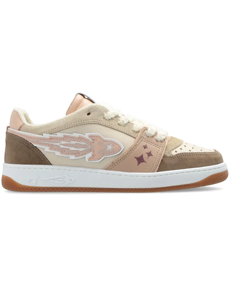 ENTERPRISE JAPAN EJ Egg Rocket Wildleder-Sneakers - Nude Nude