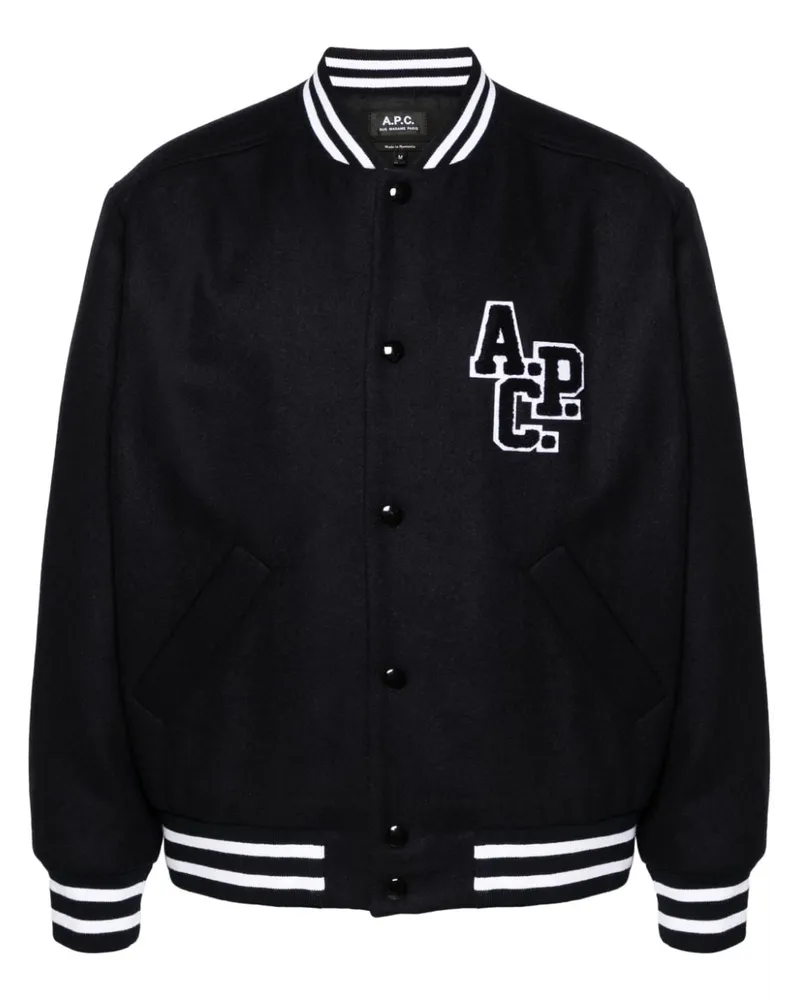 A.P.C. Micky Bomberjacke - Blau Blau