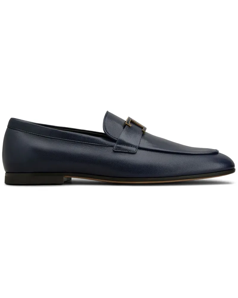 TOD'S Loafer mit Logo-Schild - Blau Blau