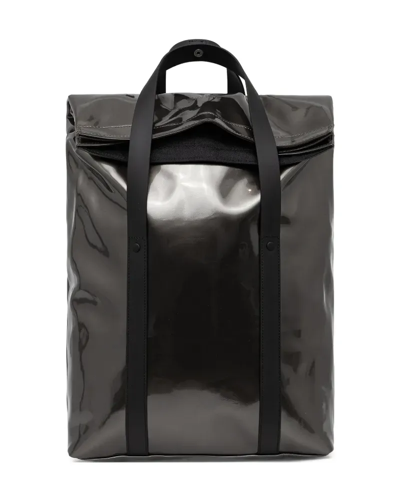 RAINS 2Way roll-top backpack - Silber Silber