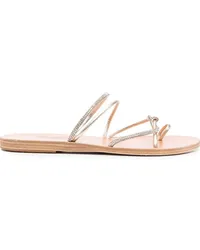 Ancient Greek Sandals Flip-Flops aus Leder Gold