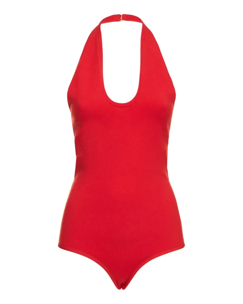 Michael Kors halterneck bodysuit - Rot Rot