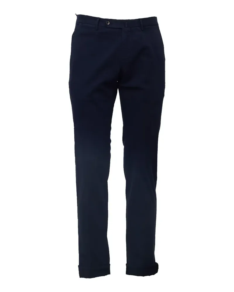 PT TORINO slim-fit gabardine trousers - Blau Blau
